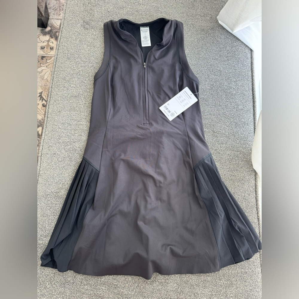 Black Athleta activewear dress